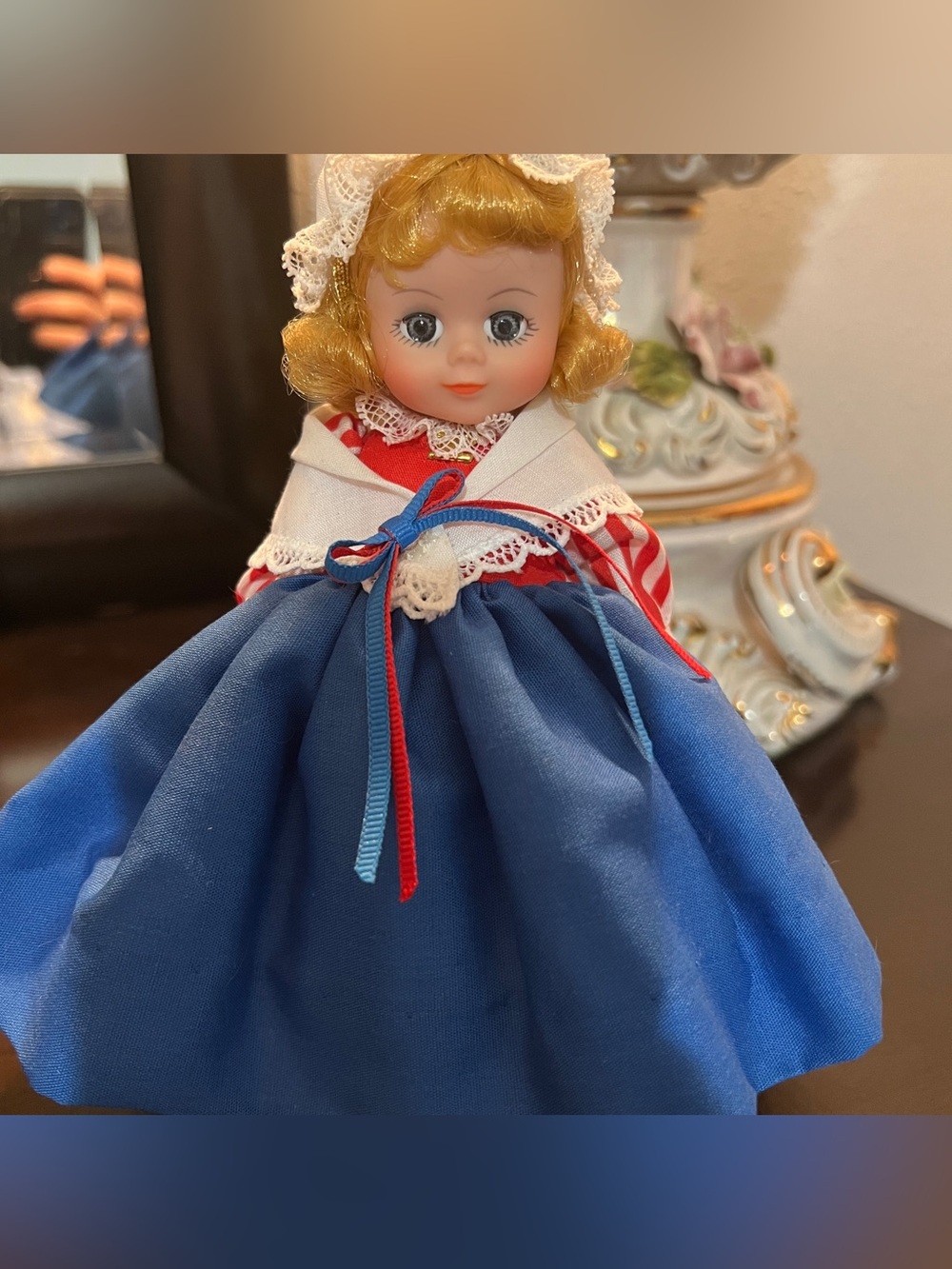 VTG Madame Alexander International Collection “United States” #516 8" Doll NWOB